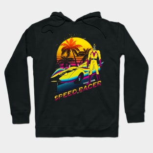 Retro Racer Animations Characters Hoodie